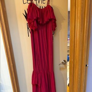 Maternity dress for a photo shoot